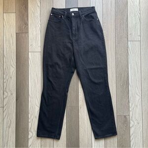 Abercrombie&Fitch Black High-Waisted Jeans